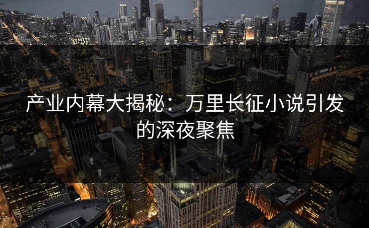 产业内幕大揭秘：万里长征小说引发的深夜聚焦